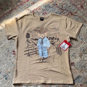 VIBE’N Cowboy Bear Graphic T-Shirt